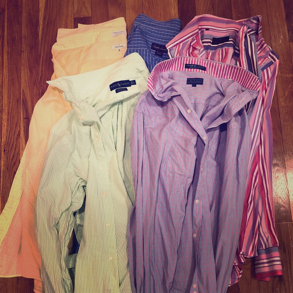 Lot of designer shirts